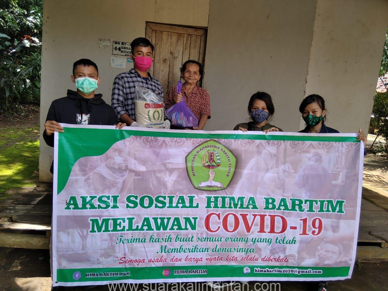 Aksi Sosial HIMA BARTIM membagikan sembako masker dan Aksi Sosial HIMA BARTIM membagikan sembako masker dan