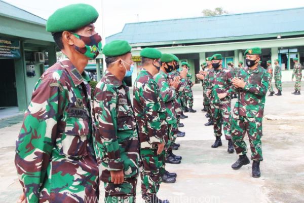 12 Anggota Kodim 1002/Barabai Naik Pangkat, Ini Pesan ...